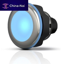 LED indicator light panel-mountsnap-inrecessed