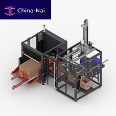 Pick-and-place case packer BIZZY+automaticfor pharmaceutical productsfor bottles