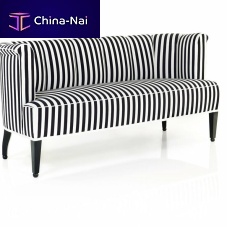 Traditional sofa Alleegasse fabricleathermulti-color