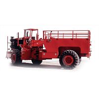 Equipment transport vehicle combustion engine