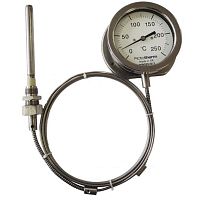 Gas expansion with capillary thermometer NC2analogdialstationary