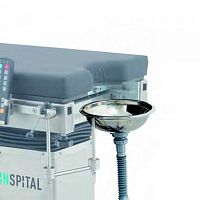 Surgery table-mounted surgical basin stand OT60.13stainless steel