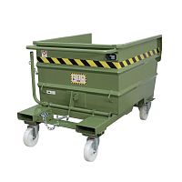 Bottom-opening tilt truck LT750Vfor wastefor forklift truckswheeled