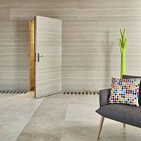 Wall-mounted stone slab AUBEROCHE SAHARApolishedmarble lookbeige