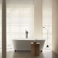 Oval bathtub OTTAVIA - BIANCOwith legsfor homescontemporary