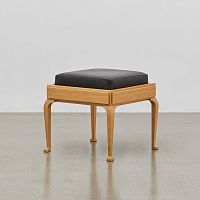 Contemporary stool PHleatheroak basemahogany base