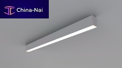 Contemporary ceiling light Z-LED-3000KlinearplasticLED