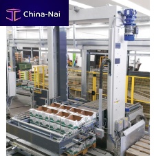 Gantry palletizer for boxesautomaticfor the food industry