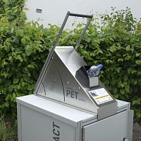 Plastic bottle waste compactor Collect & Compactstationarymanualfor waste bin