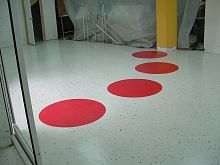 Polymer flooring KEY QUARTZ CHIP 100epoxyconcrete looknon-slip