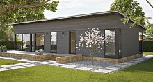 Log house eco-friendlyanti-seismicpassive
