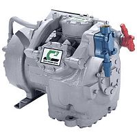 Semi-hermetic refrigeration compressor 06CC seriespistontwo-stagefor industrial refrigeration
