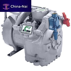 Semi-hermetic refrigeration compressor 06CC seriespistontwo-stagefor industrial refrigeration