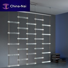 Pendant lamp PIOLAmetalglasscontemporary