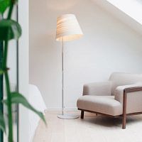 Floor-standing lamp TILT WHITEcardboardcontemporarycorded