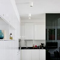Surface mounted downlight TUBELEDhalogenround