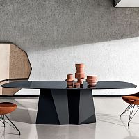 Contemporary dining table GRANDEODglassceramiclaminate