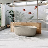 Oval bathtub MEISTERSTCK OYO DUOfree-standingfor homescontemporary
