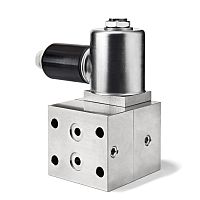 Solenoid-operated hydraulic directional control valve DCVpilot-operated2-waynormally closed