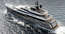 Cruising super-yacht Alloyraised pilothousedisplacementaluminum