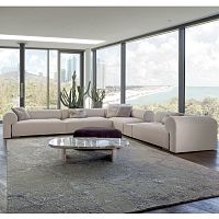 Modular sofa HUGcornercontemporaryfabric