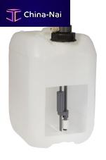Suction pipe with float level switch