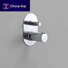 Shower mixer tap FOLD for bathtubwall-mountedchrome-plated brass