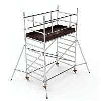 Mobile scaffolding facademodular