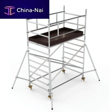 Mobile scaffolding facademodular