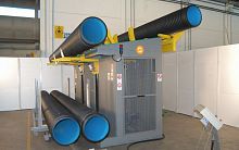 Layer palletizer PAL, LTPfor plastic pipesautomatic