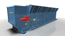 Dosing hopper for wasteflexible