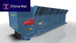 Dosing hopper for wasteflexible