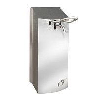 Soap dispenser 53410A2-001manualstainless steelwall-mounted