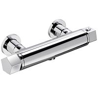 Shower mixer tap PARK: 67549wall-mountedthermostaticmetal