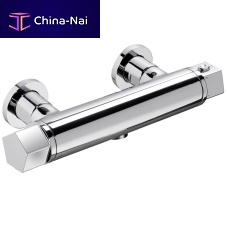 Shower mixer tap PARK: 67549wall-mountedthermostaticmetal
