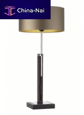 Desk lamp AALTO chromed metalsatintraditional