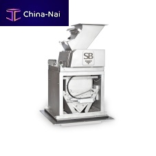 Bulk material weigher for powderswith belt feederwith gravity feed