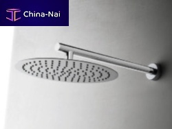 Wall-mounted shower head roundrain