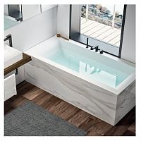 Integrated bathtub RIOfor homesprofessionalcontemporary
