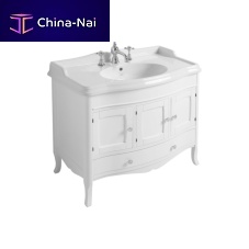Free-standing washbasin cabinet ARMC 105walnutcontemporarywith door