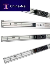 Skate wheel guideway wide