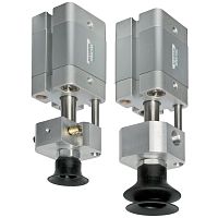 Pneumatic cylinder HZ20 seriesmagnetic pistondouble-actinganodized aluminum