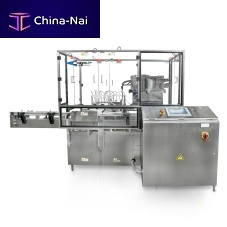 Automatic filling and stoppering machine CR seriesfor pharmaceutical productscontinuous-motion