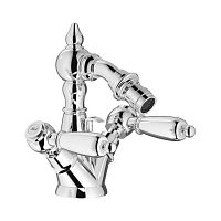 Double-handle bidet mixer tap HL225 SERIEScountertopchromed metalindoor