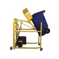 Battery-powered bin lifter