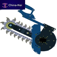 Chain trencher MT600for excavatorsfor skid steer loaders