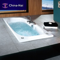 Hydromassage bathtub ROMAacrylicwhite