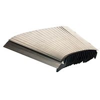 Machine protective bellows flatroundU-shaped