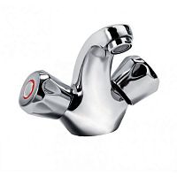 Double-handle washbasin mixer tap 74200 | 74210countertopthermostaticchrome-plated brass
