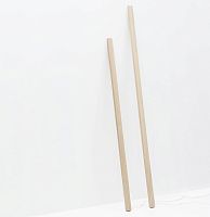 Floor-standing lamp VOLIGEsolid woodnatural oakcontemporary